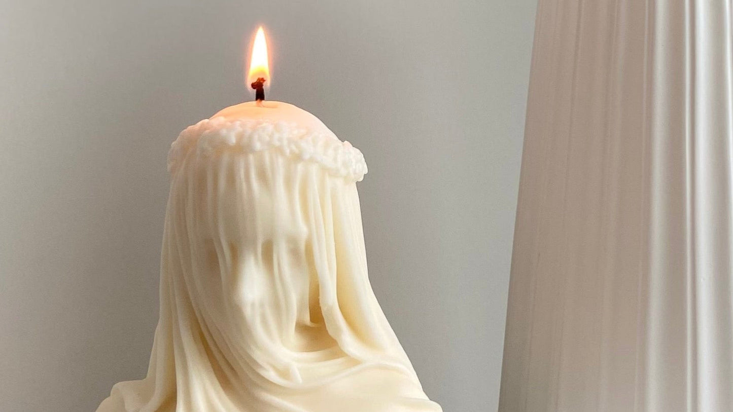The Veiled Lady Candle