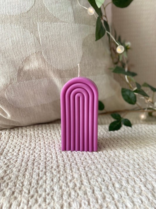 Rainbow Arch Candle