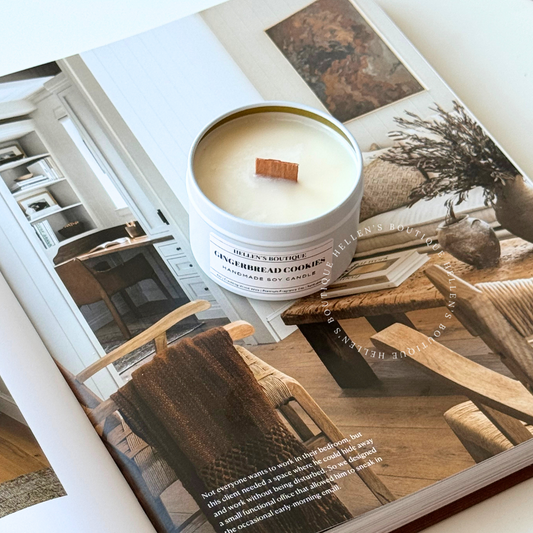 Mini Wood Wick Candle Tins