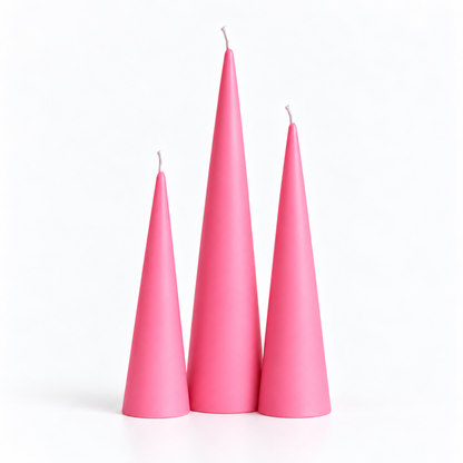Christmas Tree Candle - Set of 3