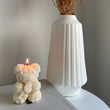 Rose Bear Candle