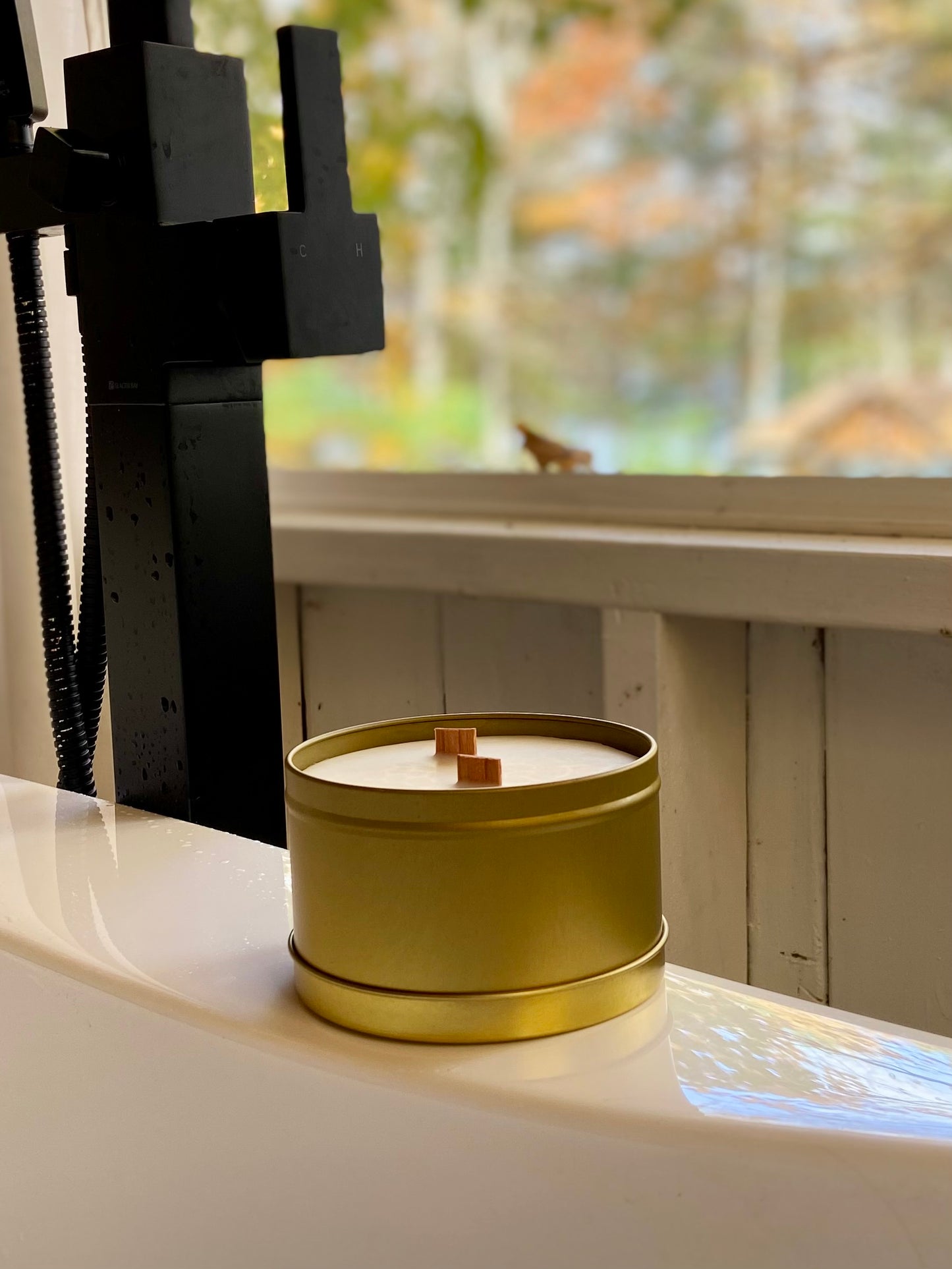 Gold Tin Candle