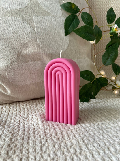 Rainbow Arch Candle