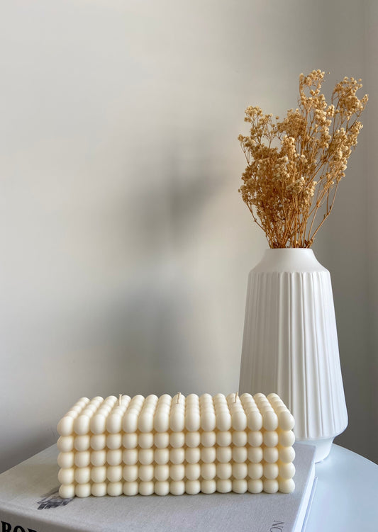 Large Bubble Candle