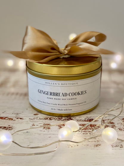 Gold Tin Candle